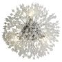 Lightplan 3 Wall light Chrome with Glass Beads