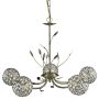 Lightplan 5 Pendant Antique Brass with Clear Glass