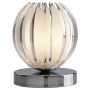 Lightplan Touch Table Lamp Chrome Acrylic with Frosted Glass
