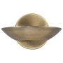 Lightplan Uplight Wall Light Antique Brass