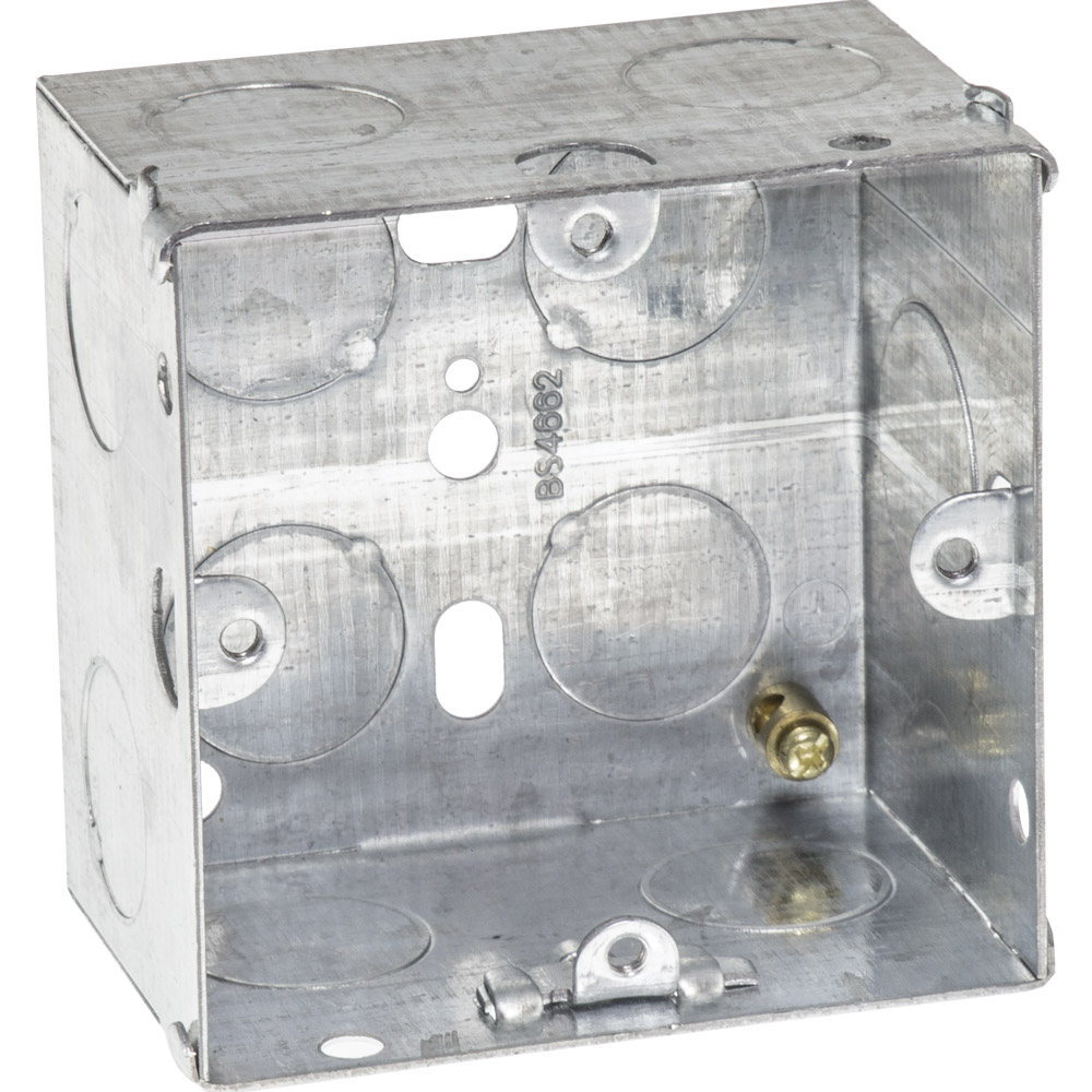 Image for Flush Metal Box 1 Gang 47mm