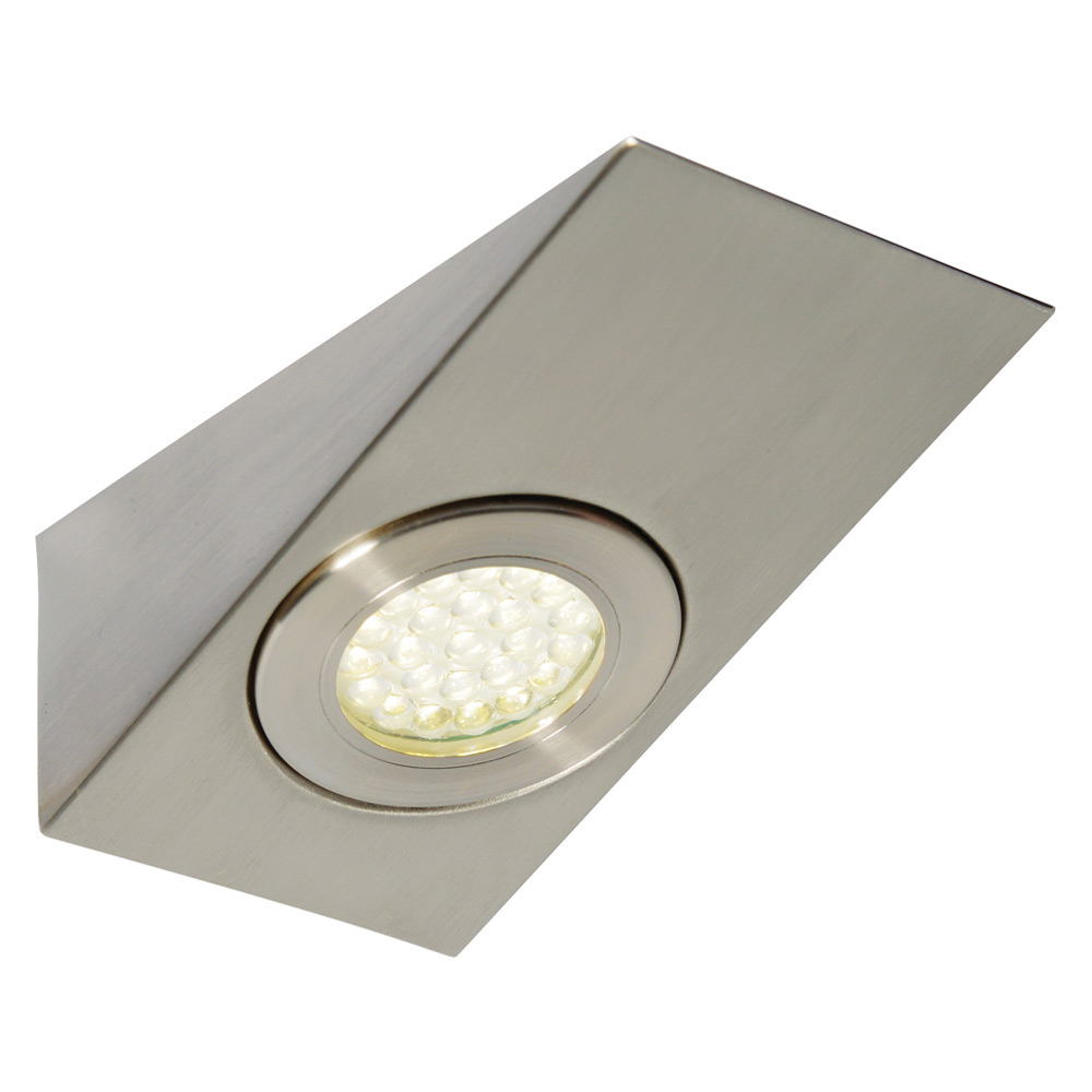 Image for Forum Culina Lago Wedge Under Cabinet LED Light 140lm 1.5W 4200K Nickel