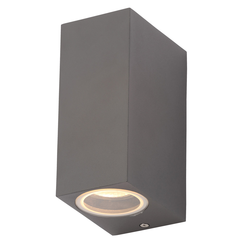Image for Forum Fleet GU10 Spotlight Up and Down Wall Light Anthracite