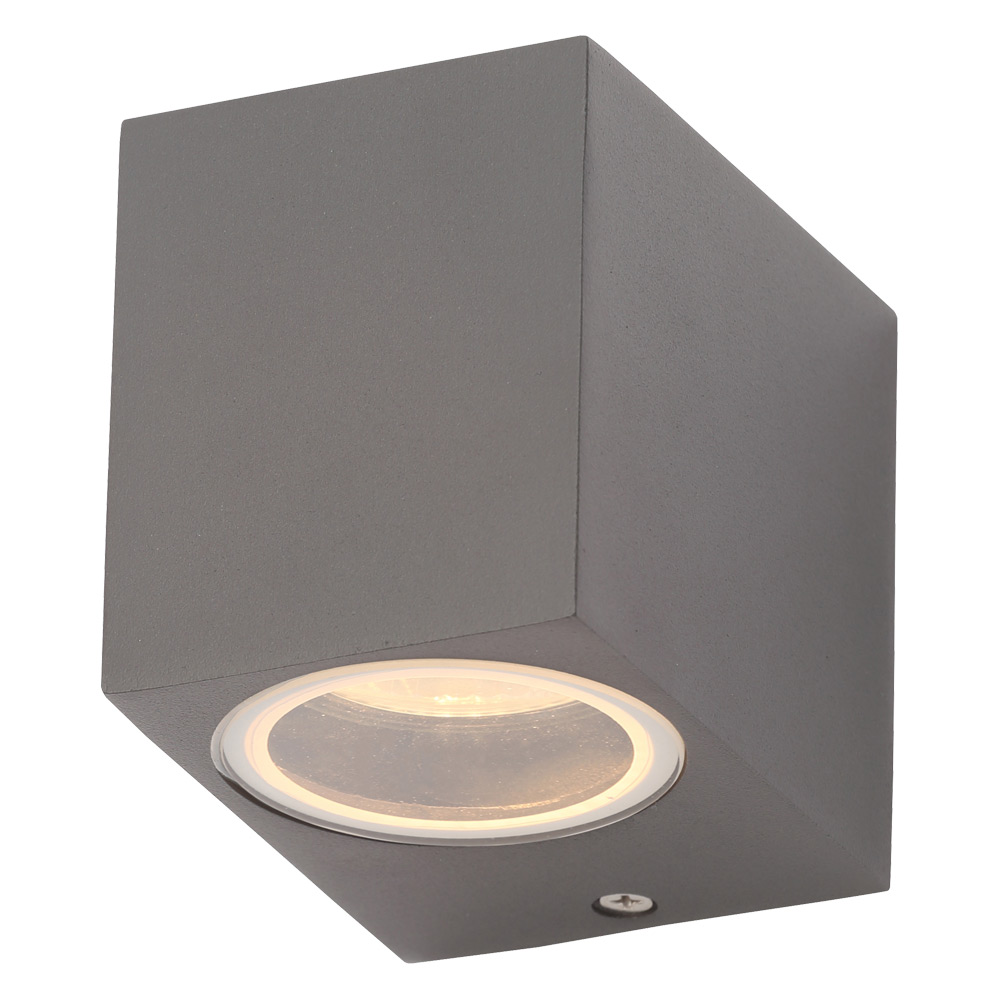 Image for Forum Fleet GU10 Spotlight Up or Down Wall Light Anthracite