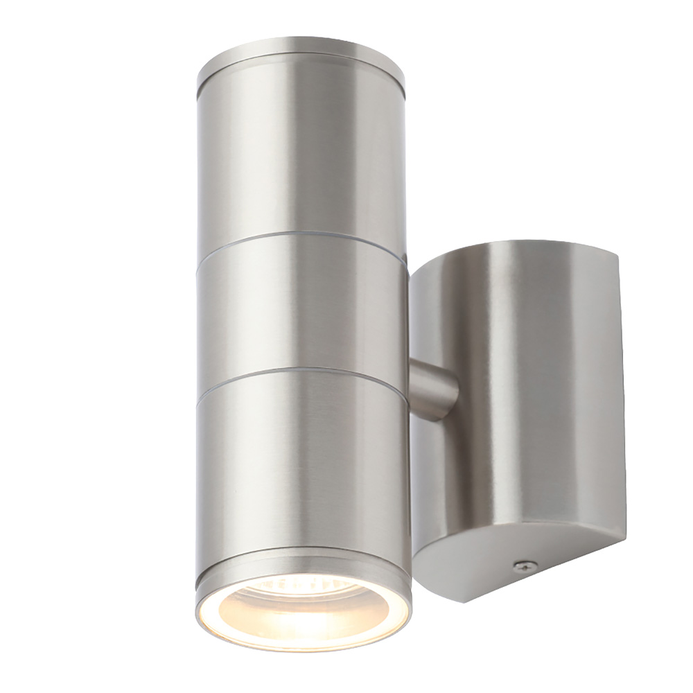 Image for Forum Islay GU10 Up and Down Outdoor Spotlight Stainless Steel