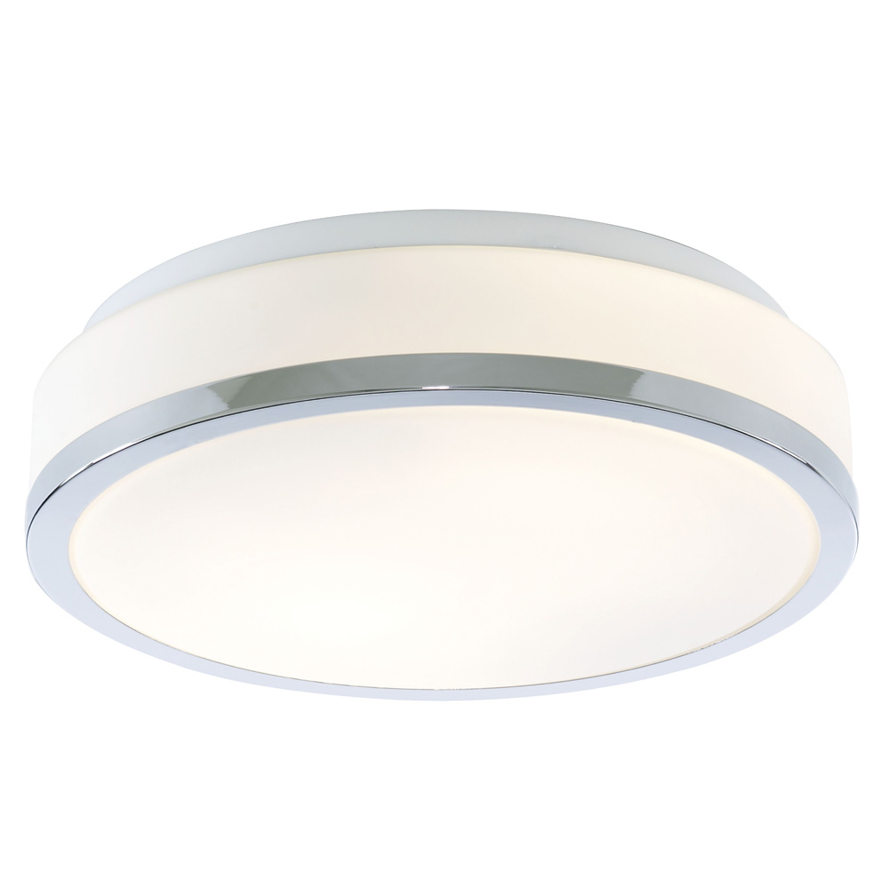 Image for Lightplan Bathroom Ceiling Light Round 28cm Chrome