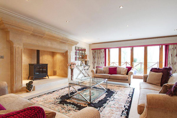 Log Burner Fireplace Lighting